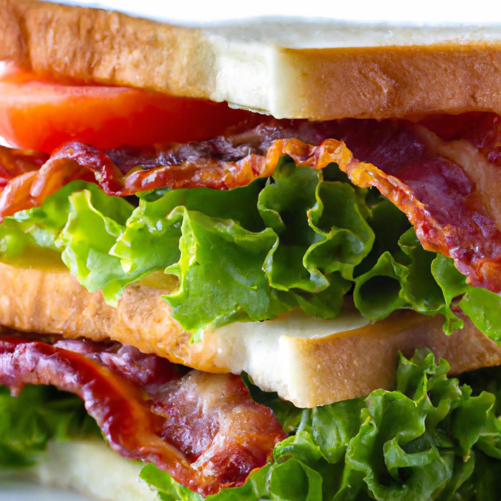 image from BLT (bacon, lettuce, tomato)