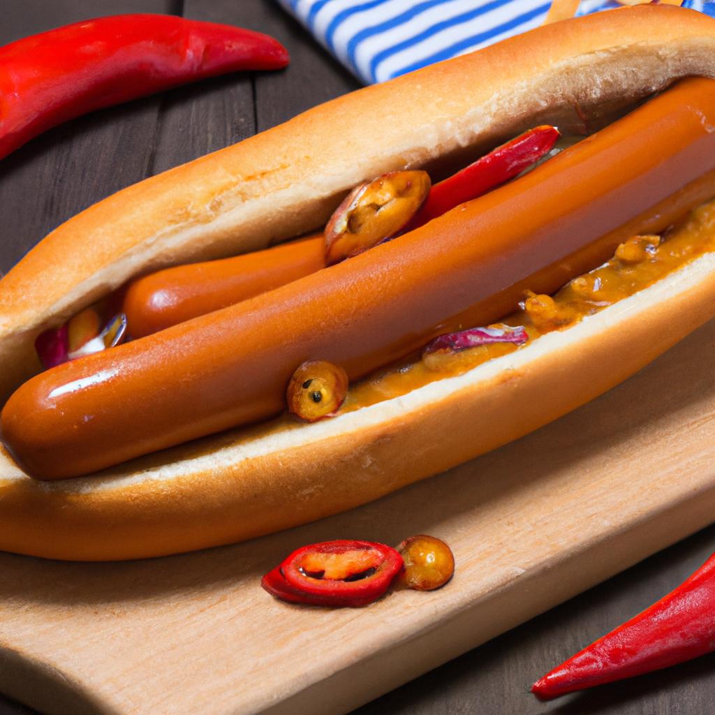 image from Hot dog with chili