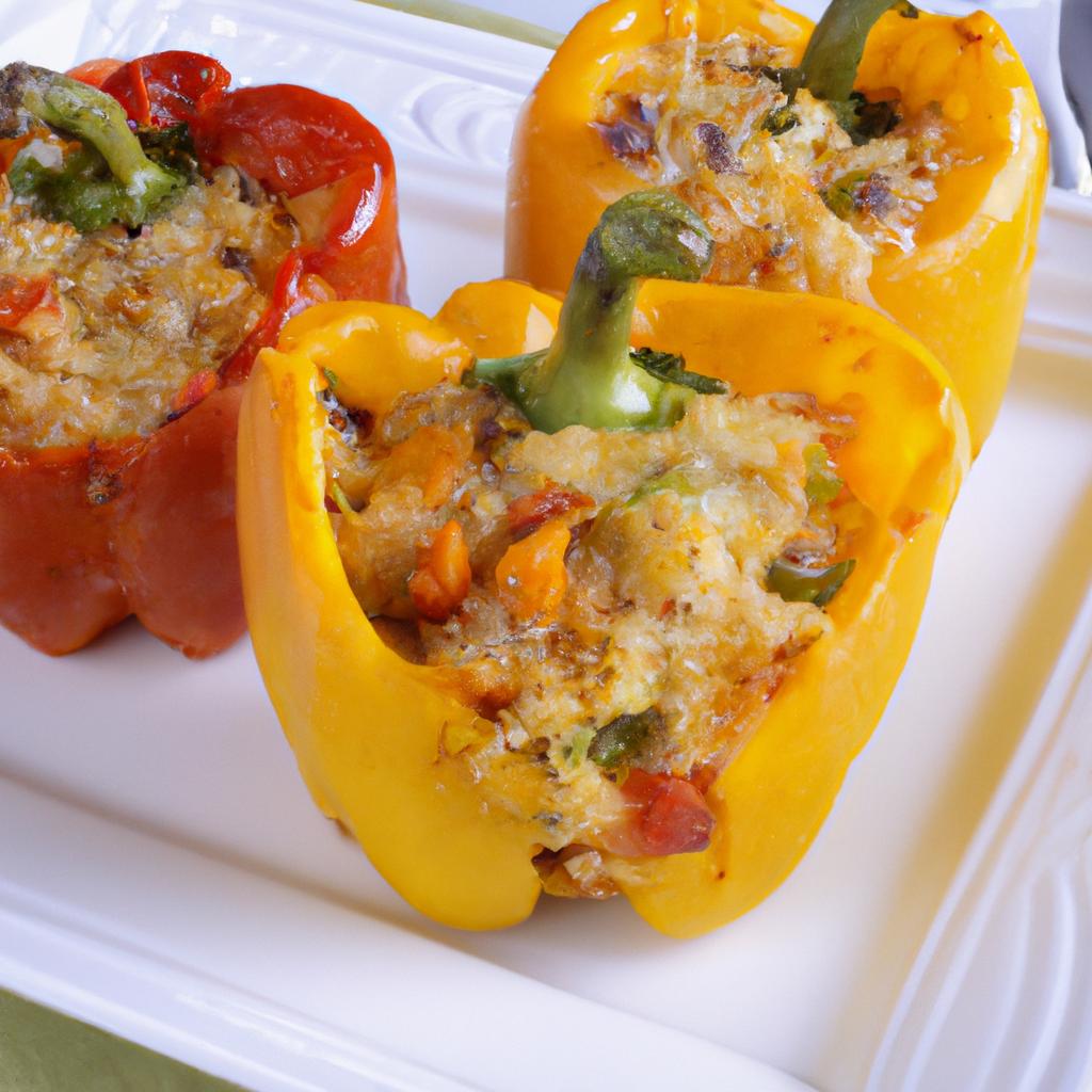 image from Stuffed bell peppers