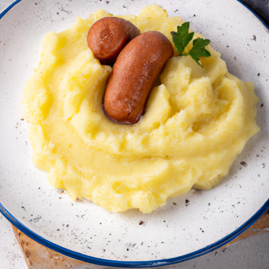 image from Kartoffelpüree mit Würstchen (mashed potatoes with sausages)