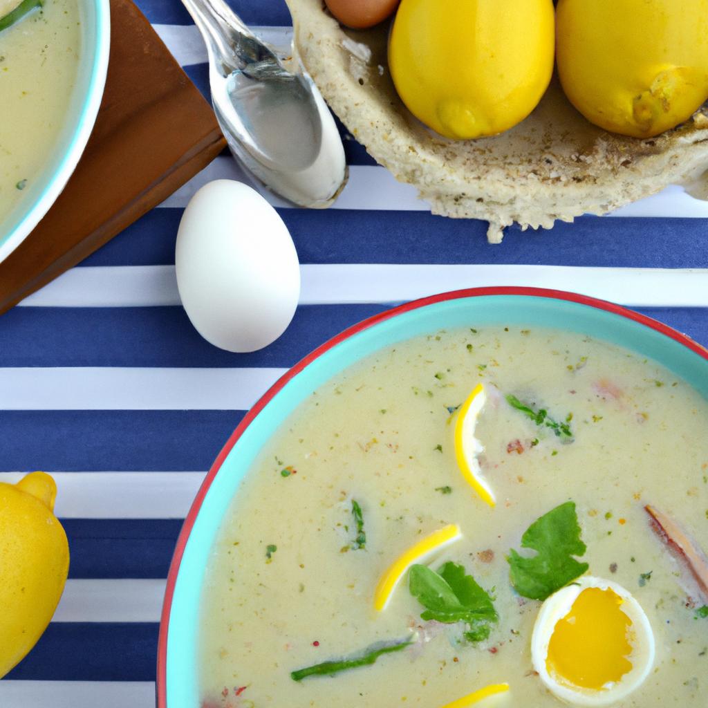 image from Avgolemono soup (lemon and egg soup)