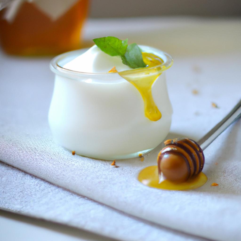 image from Greek yogurt with honey