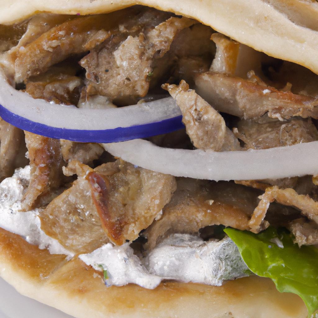 image from Gyro (meat sandwich)