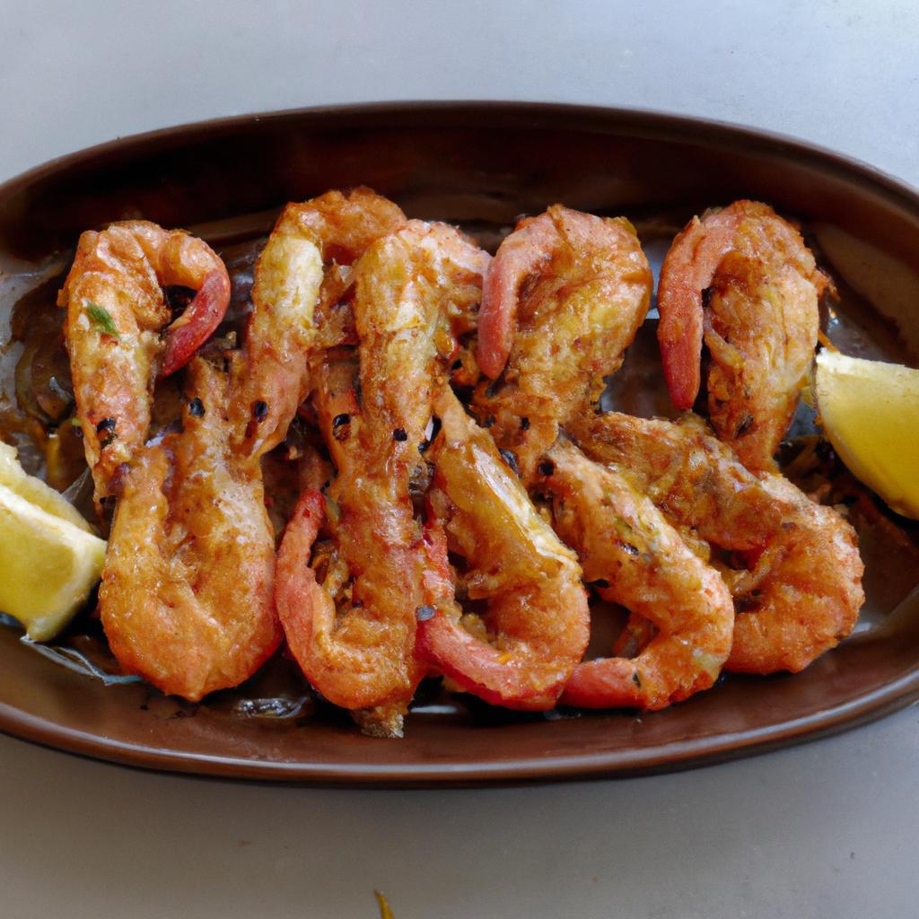 image from Ouzo shrimp (shrimp cooked in ouzo)