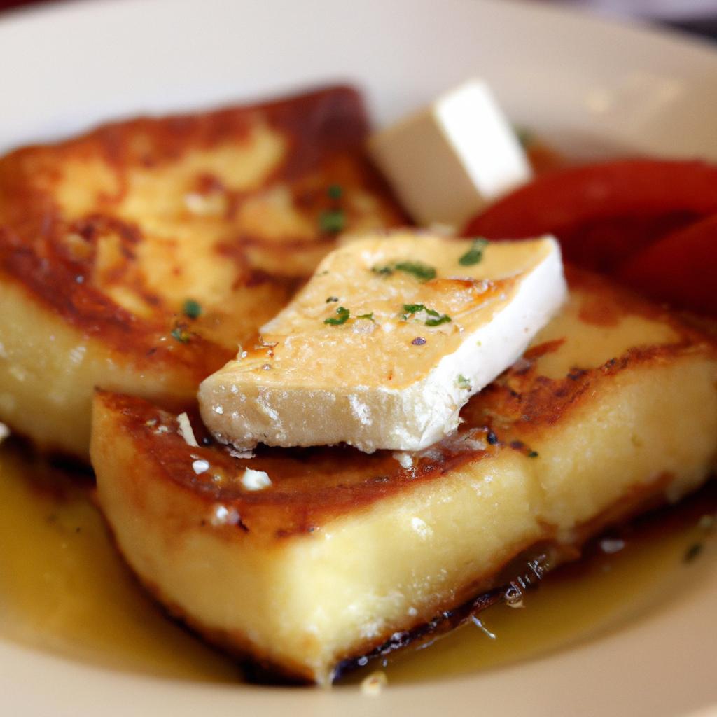 image from Saganaki (fried cheese)