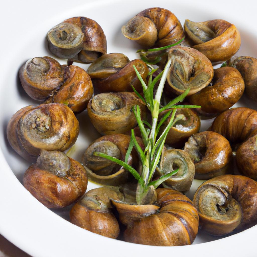 image from Snails with rosemary (cooked snails with rosemary)
