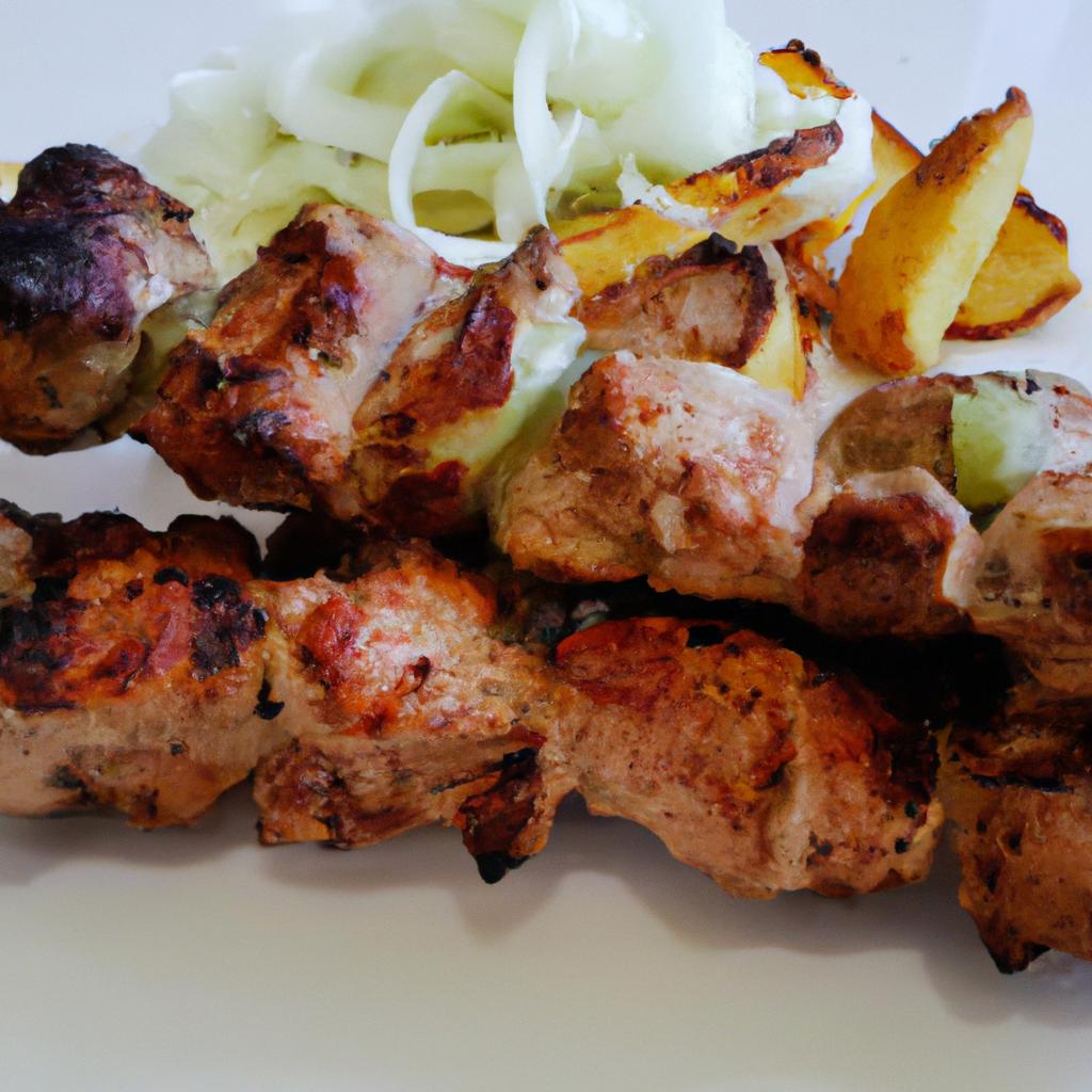 image from Souvlaki (grilled meat)