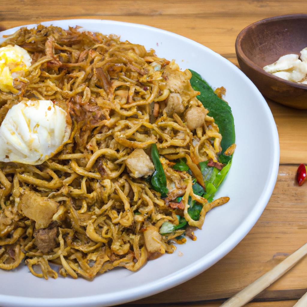 image from Mie goreng - stir-fried noodles