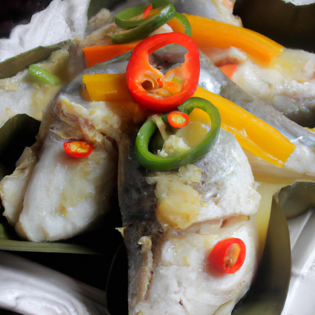 image from Pepes ikan - steamed fish