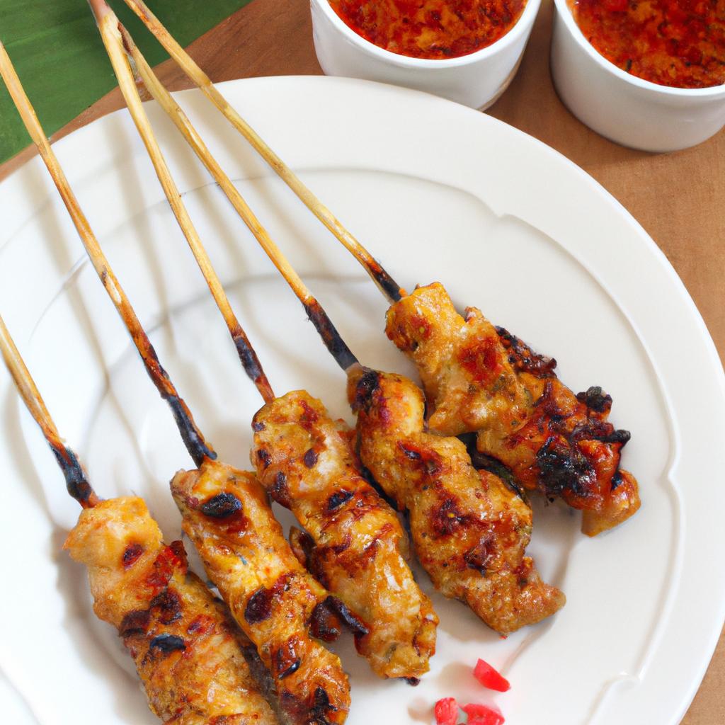 image from Sate ayam - chicken satay