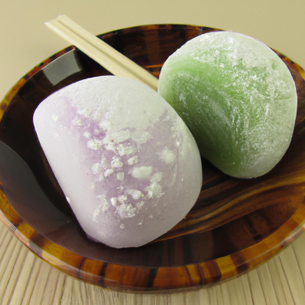 image from Mochi sticky rice cakes