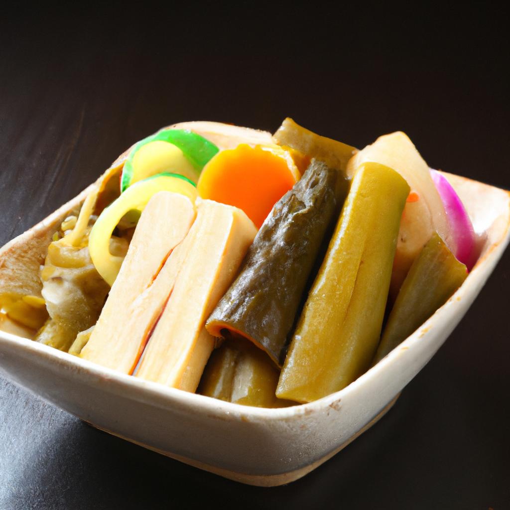 image from Tsukemono pickled vegetables