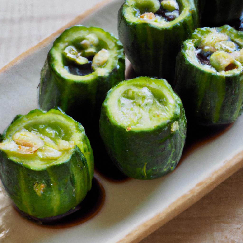 image from Oi sobagi stuffed cucumbers
