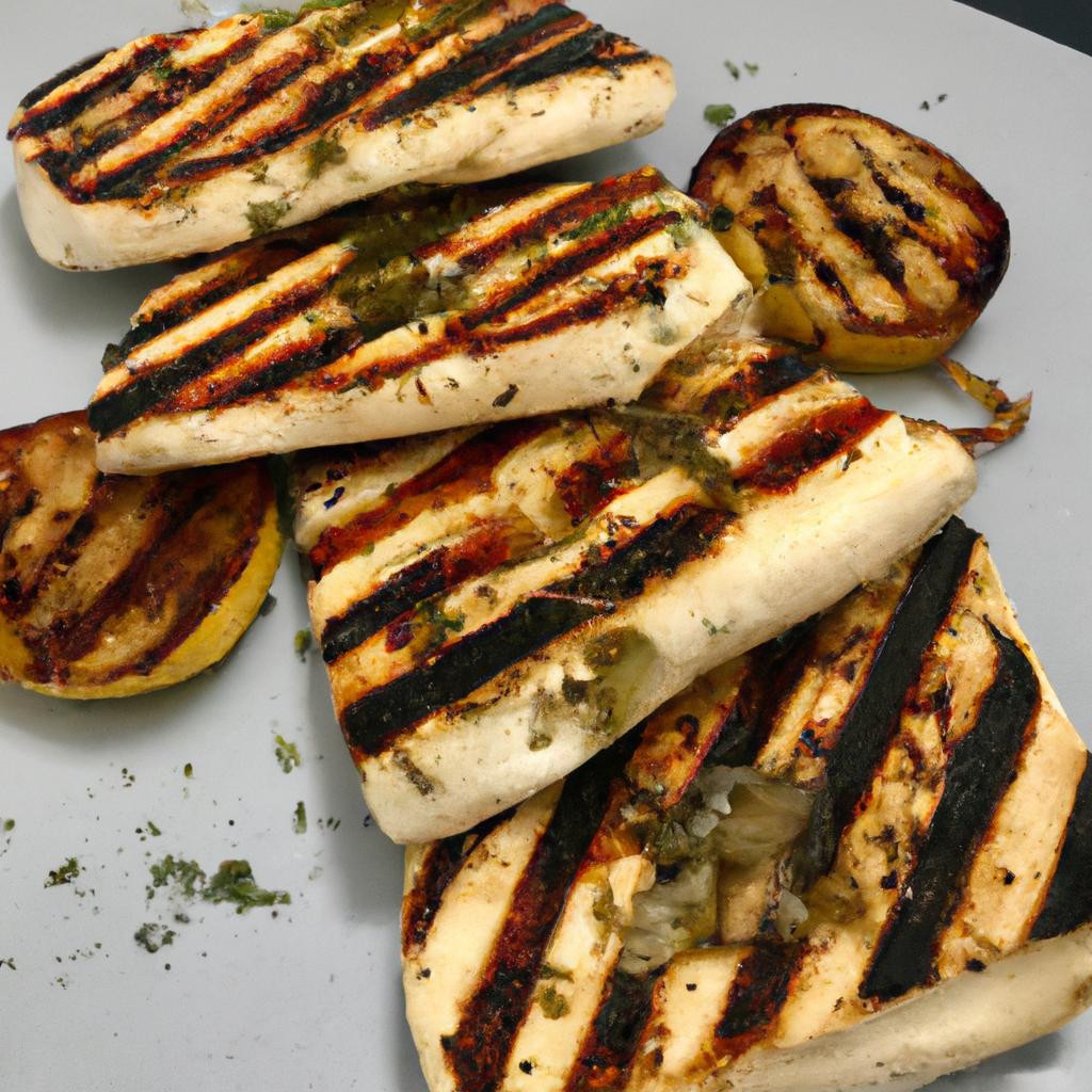 image from Grilled haloumi