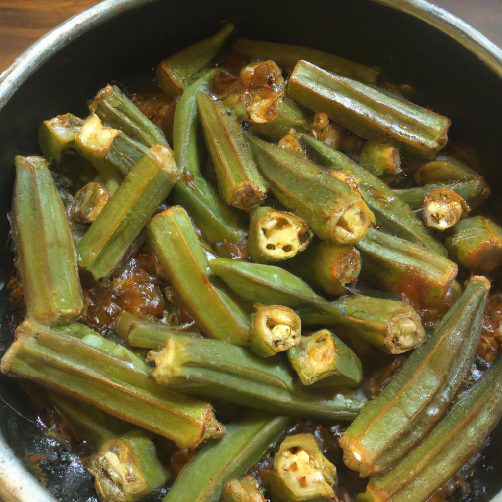 image from Stewed okra