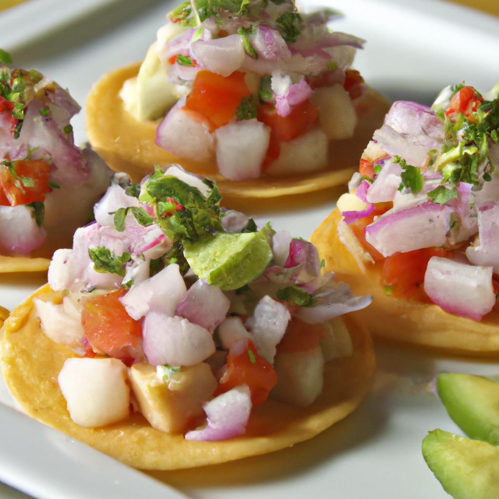 image from Tostadas de ceviche