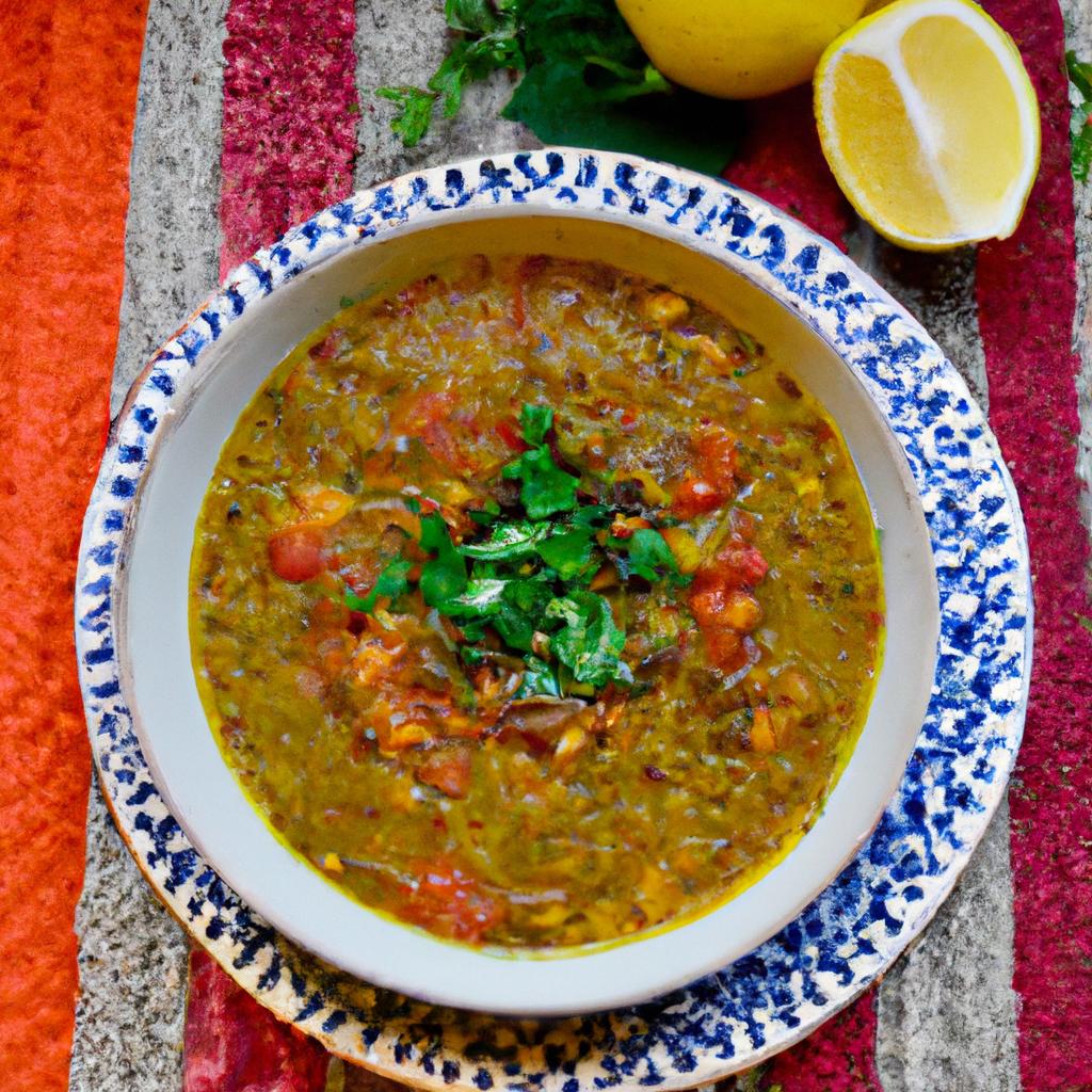 image from Moroccan lentil soup