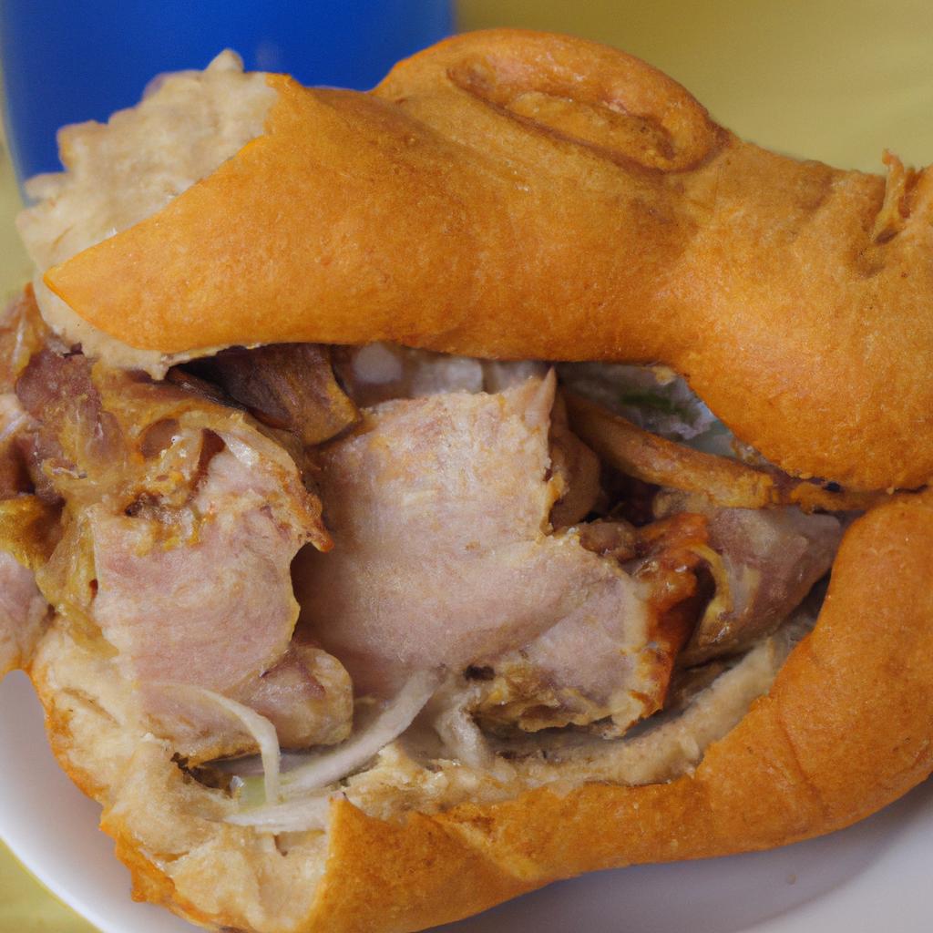 image from Pan con chicharrón