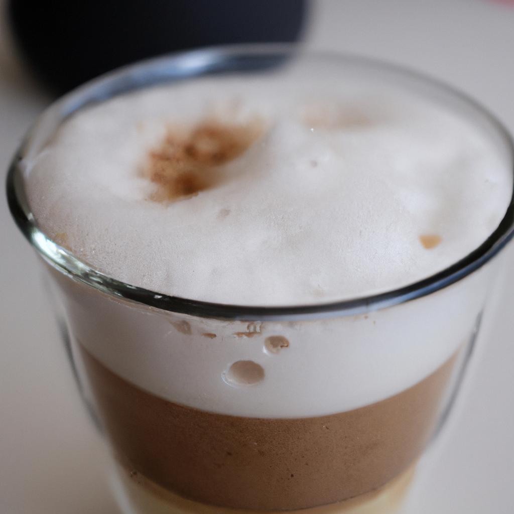 image from Danish frothy coffee