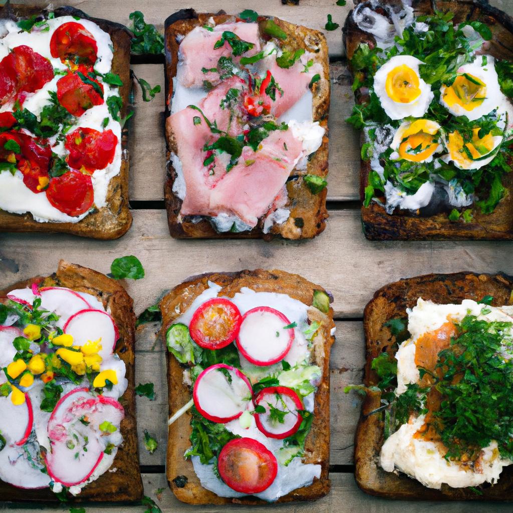 image from Danish open-faced sandwiches