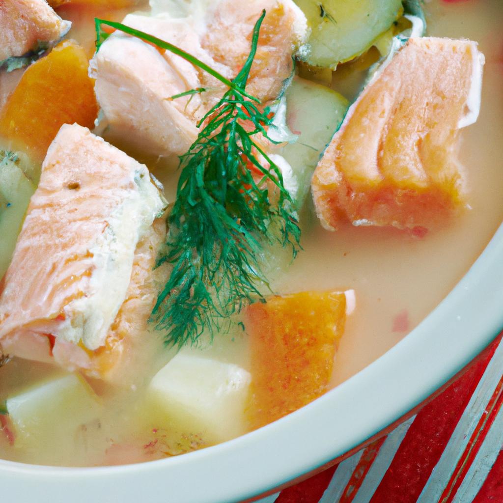 image from Finnish salmon soup