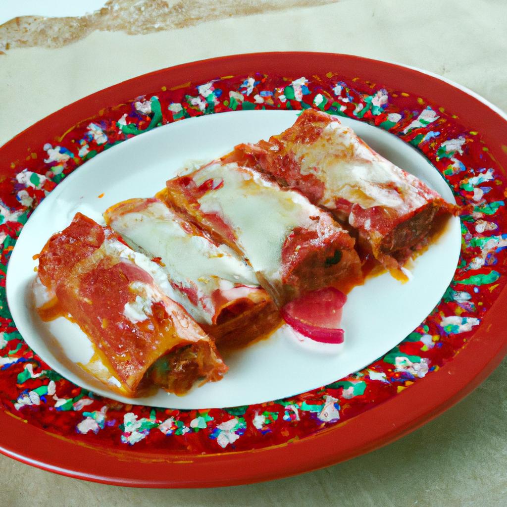 image from Enchiladas rojas