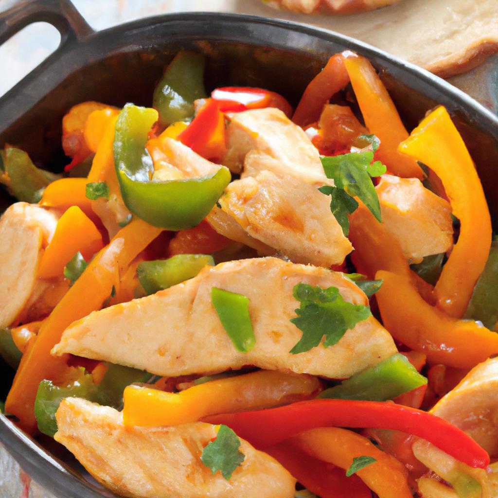 image from Fajitas de pollo