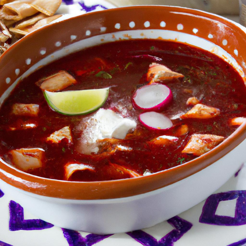 image from Pozole rojo