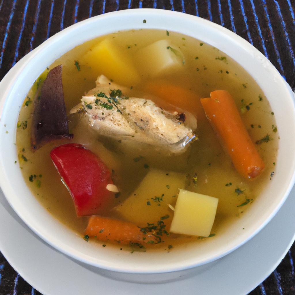 image from Sopa de pollo