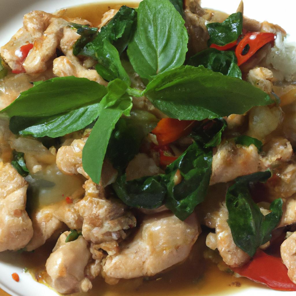 image from Basil chicken