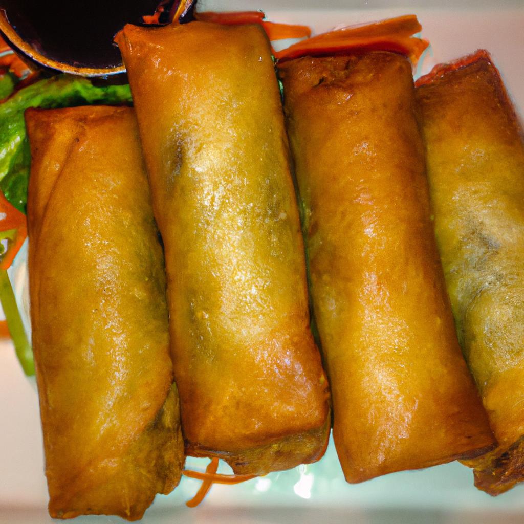 image from Fried spring rolls