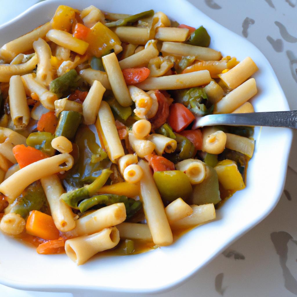 image from Sebzeli Makarna (Vegetable Pasta)