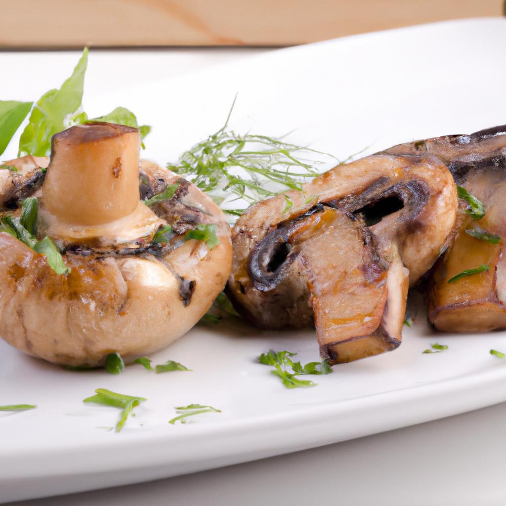 image from Grilled mushrooms