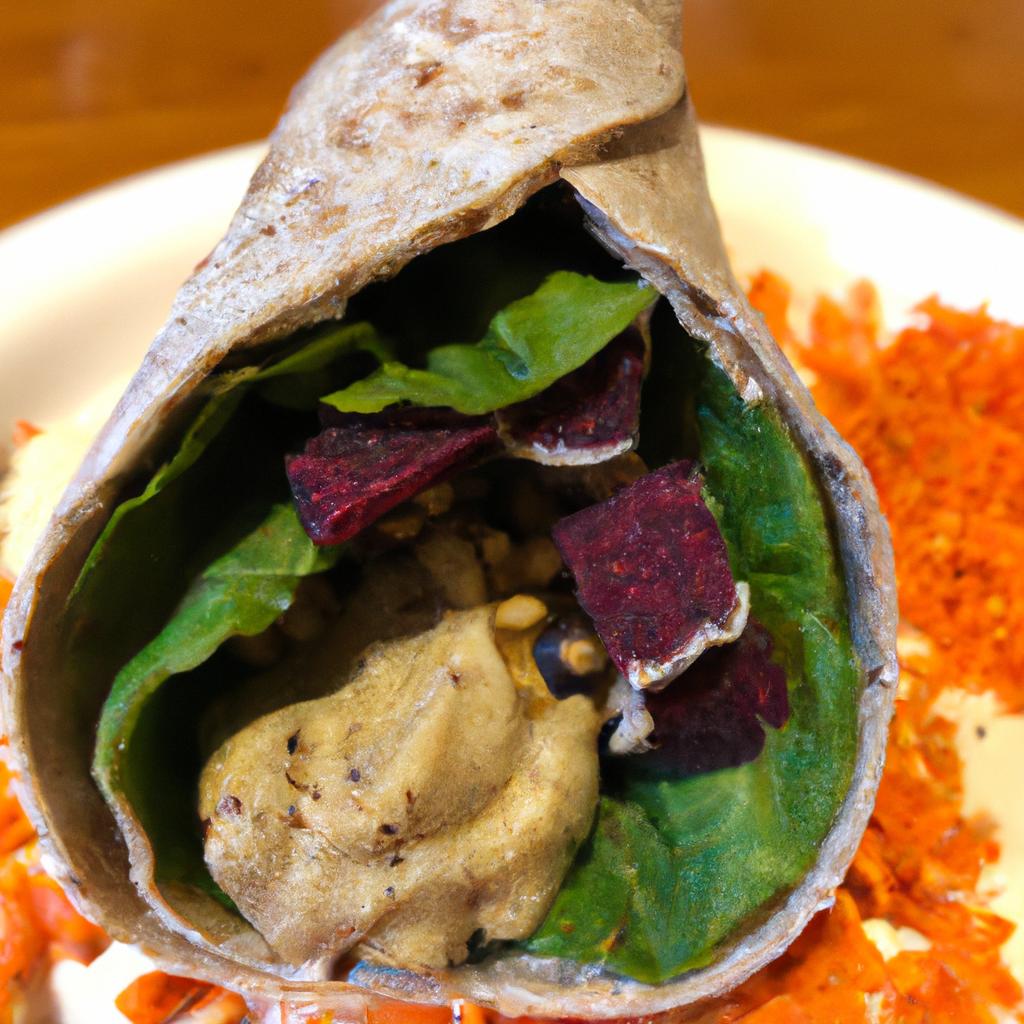 image from Hummus wrap