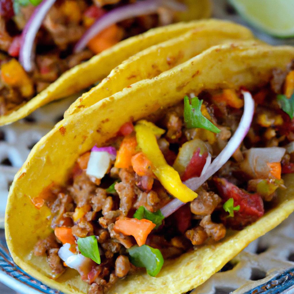 image from Spicy lentil tacos