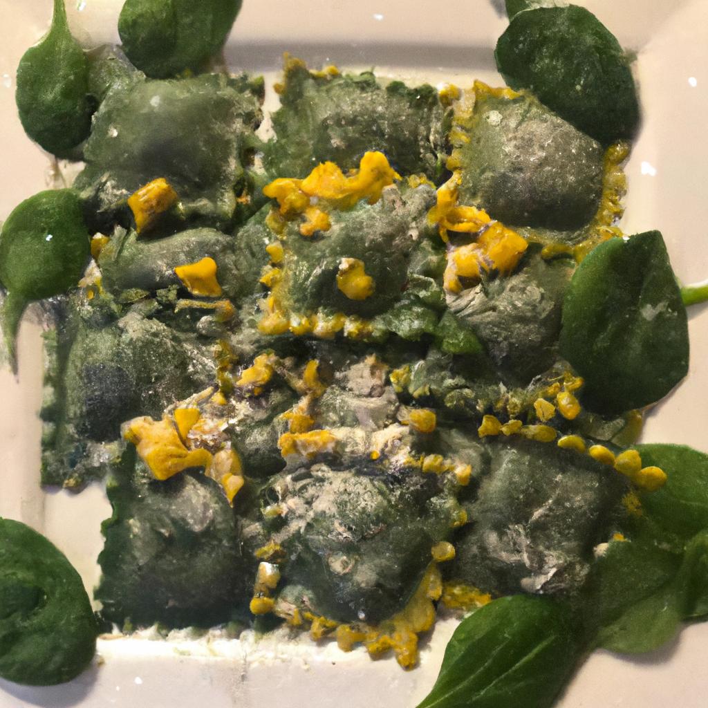 image from Spinach ravioli