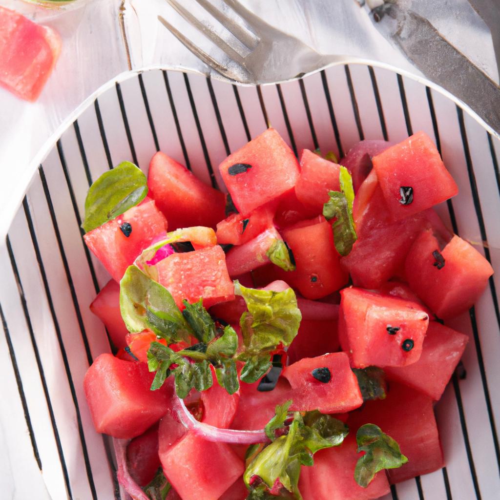 image from Watermelon salad