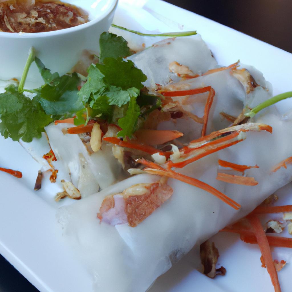 image from Banh cuon rolled rice crepes