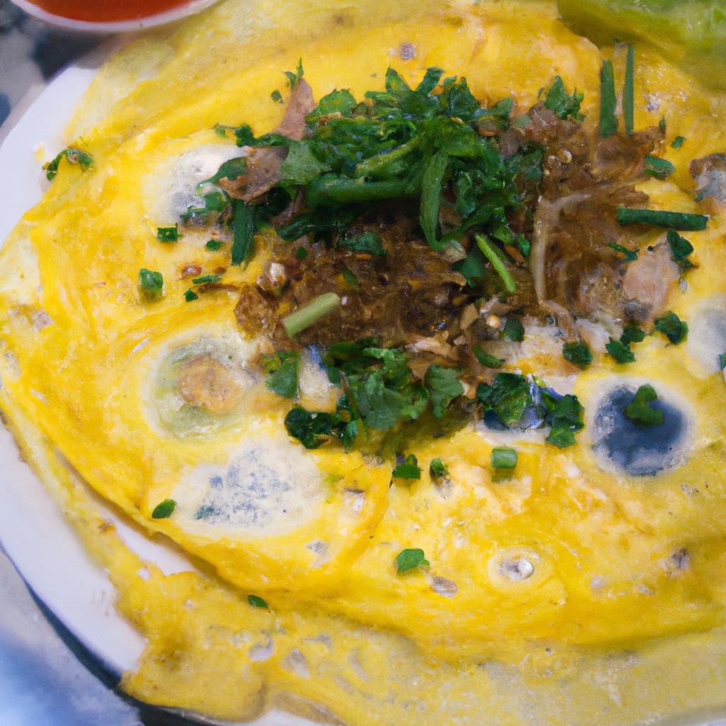 image from Banh xeo crepes