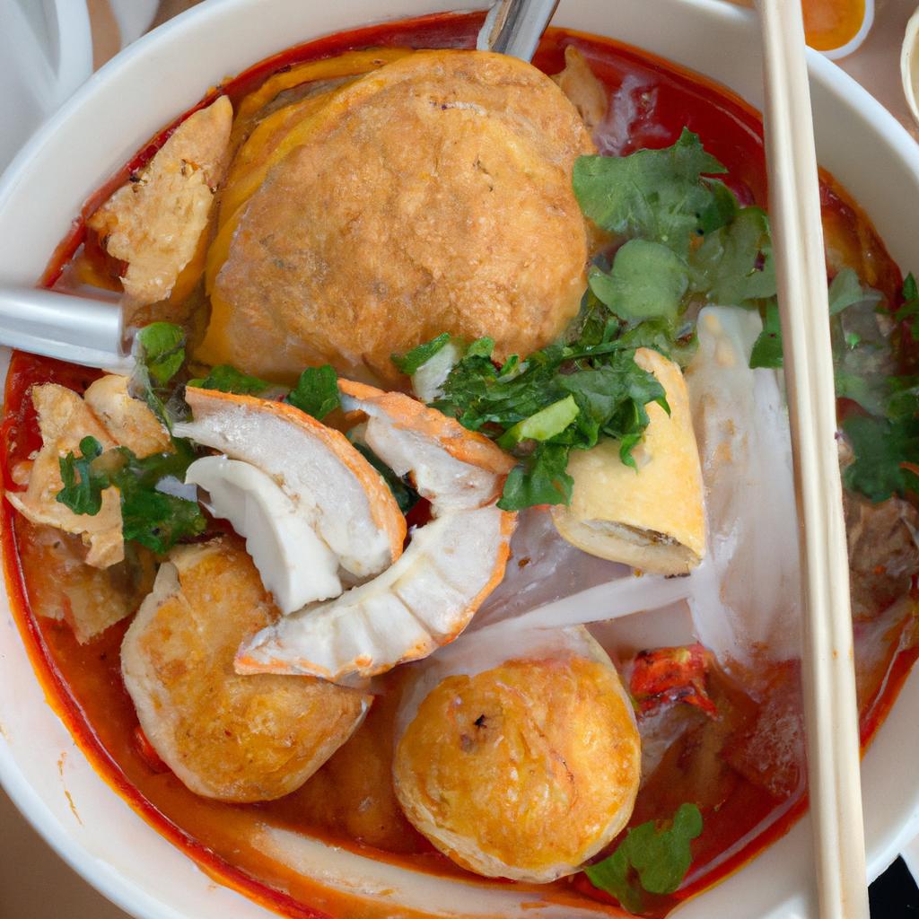 image from Bun rieu crab noodle soup