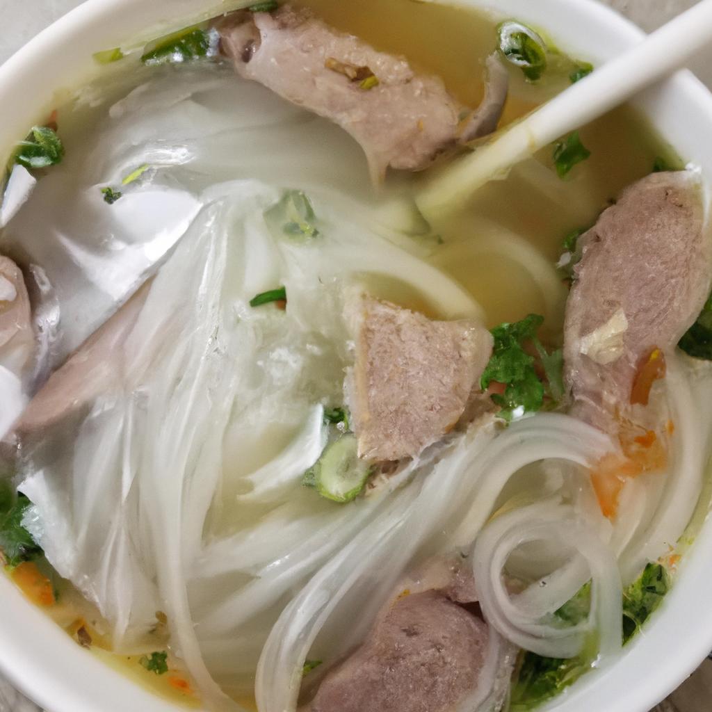 image from Pho noodle soup